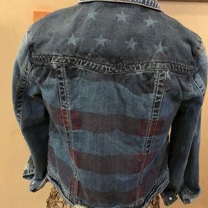 Distressed denim